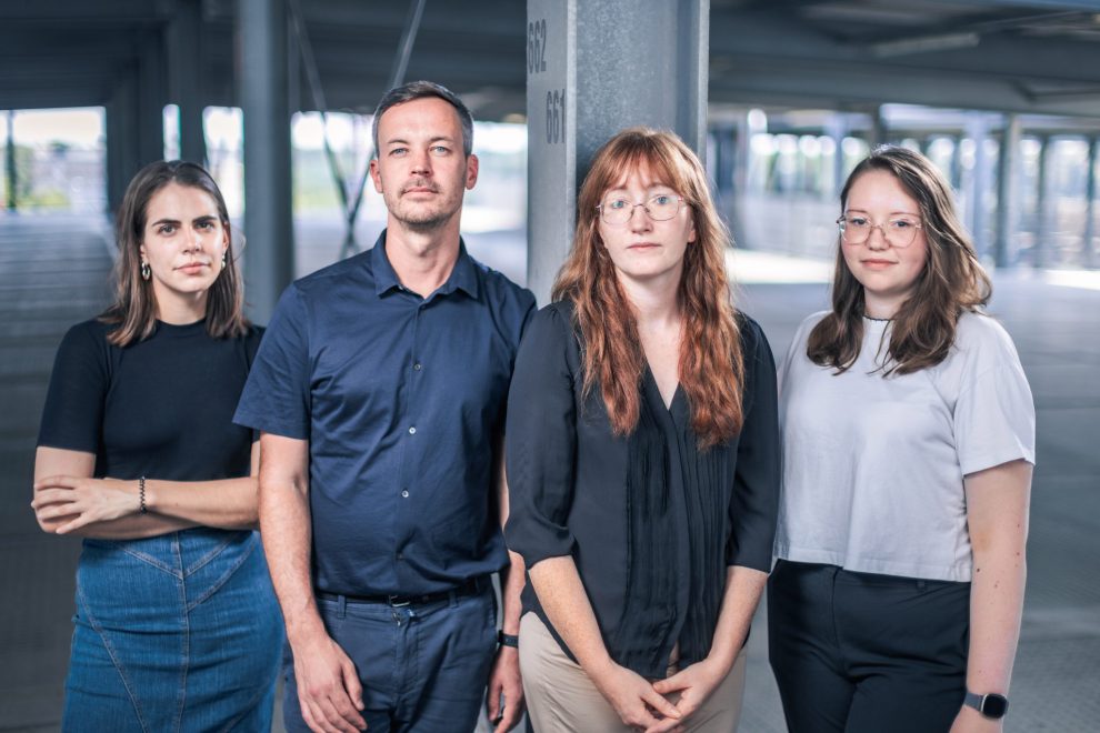 Das neue Team von Arbeit&Wirtschaft: Greta Stampfer, Richard Solder, Sarah Kleiner, Vanessa Kovar.